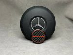 AMG Red Black Emblem in AirBag for Mercedes G GLE GLS E S Class 2024+