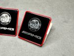 Seat Metal emblem AMG Red All Mercedes Benz Model - Image 4