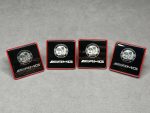 Seat Metal emblem AMG Red All Mercedes Benz Model - Image 5