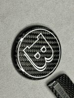 Brabus Carbon emblems badge set for AMG steering wheel 2018-2026 g63 s63 c63 e63 GLE GLS - Image 3