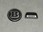 Brabus Carbon emblems badge set for AMG steering wheel 2018-2026 g63 s63 c63 e63 GLE GLS - Image 5