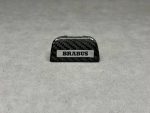 Carbon Brabus emblem inserts for Mercedes AMG steering wheel Brabus style G-Class G63 W463A W464 W465