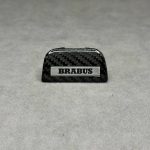 Carbon Brabus emblem inserts for Mercedes AMG steering wheel Brabus style G-Class G63 W463A W464 W465