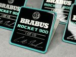 Tiffany Seats Badge Set Brabus 900 Rocket Edition 1 of 10 series for Mercedes Benz W463 W464 W463A G class - Image 6
