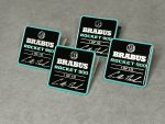 Tiffany Seats Badge Set Brabus 900 Rocket Edition 1 of 10 series for Mercedes Benz W463 W464 W463A G class