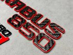 Badges Brabus 850 Set Red Carbon Mercedes-Benz G Class W464 W463A GT GLS GLC - Image 5