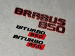 Badges Brabus 850 Set Red Carbon Mercedes-Benz G Class W464 W463A GT GLS GLC - Image 7
