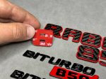 Badges Brabus 850 Set Red Carbon Mercedes-Benz G Class W464 W463A GT GLS GLC - Image 8