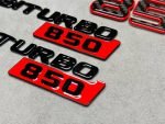 Badges Brabus 850 Set Red Carbon Mercedes-Benz G Class W464 W463A GT GLS GLC - Image 9